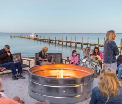 Gulf Coast Bars Best Reached by Boat