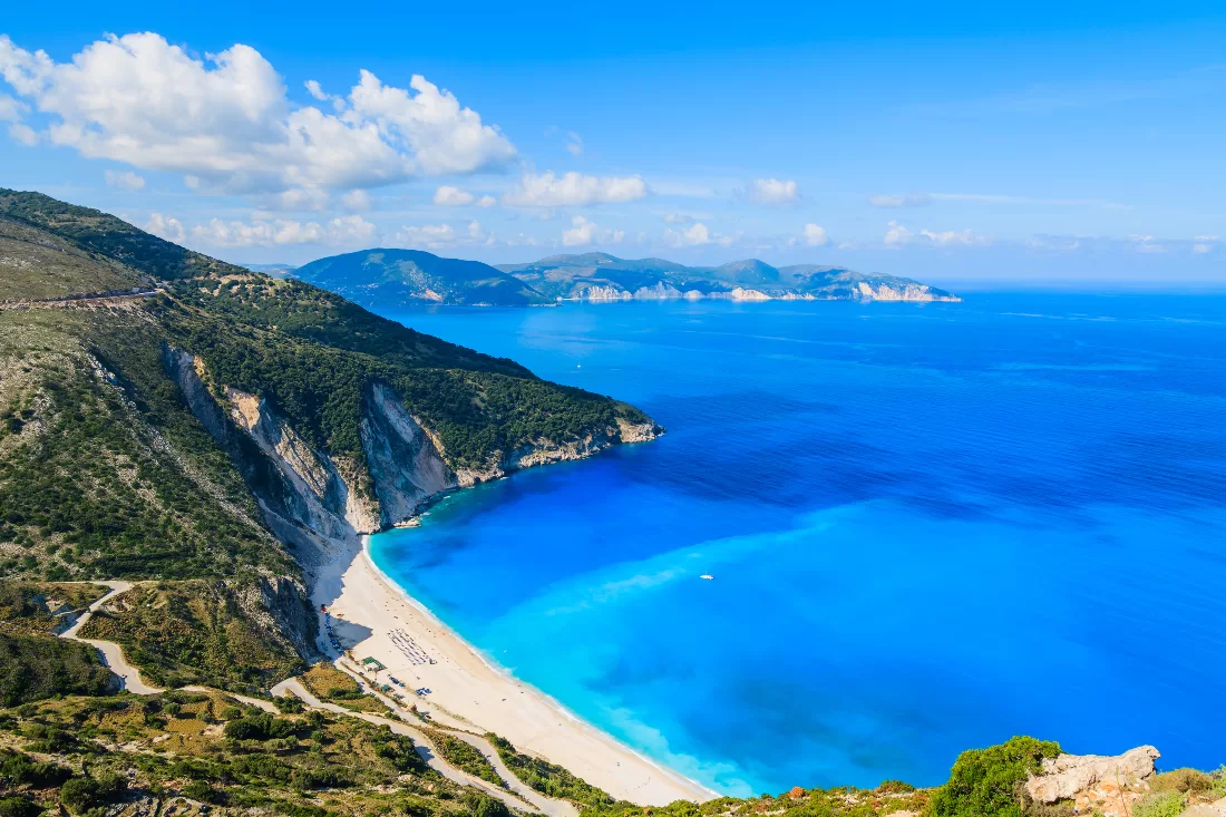 Beaches Abroad: Myrtos Beach, Kefalonia, Greece