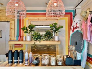hotz coffee back wall