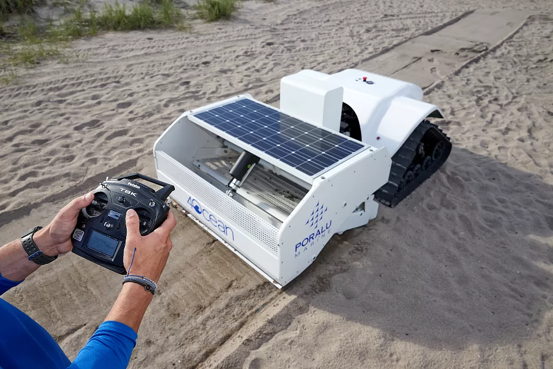 Meet BeBot, The Beach-Cleaning Robot