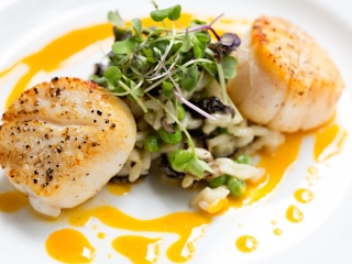 Paradis DiverScallops&amp;SweetPeaRisotto copy