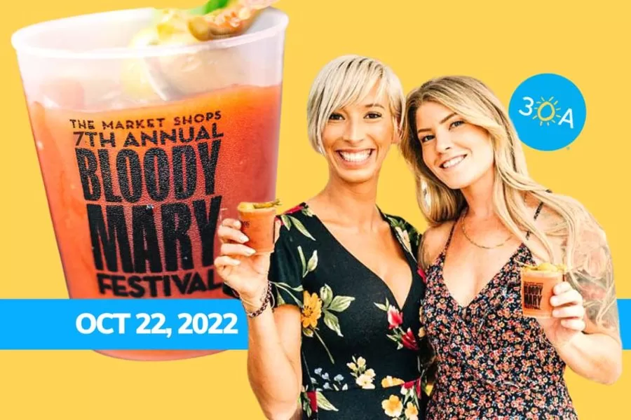 The Market Shops Seventh Annual Bloody Mary Festival Returns – Oct 22