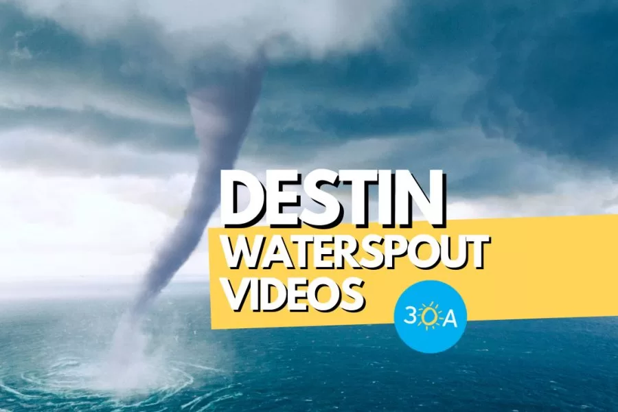 VIDEOS: Huge Waterspout in Destin – August 16, 2022