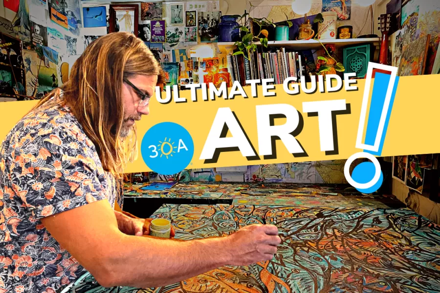 Artists and Galleries Along Florida’s Scenic Highway 30A