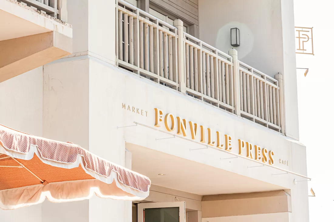 Fonville Press, Restaurants in Alys Beach