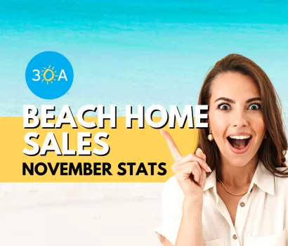 November Sales in Review: 30A Beaches