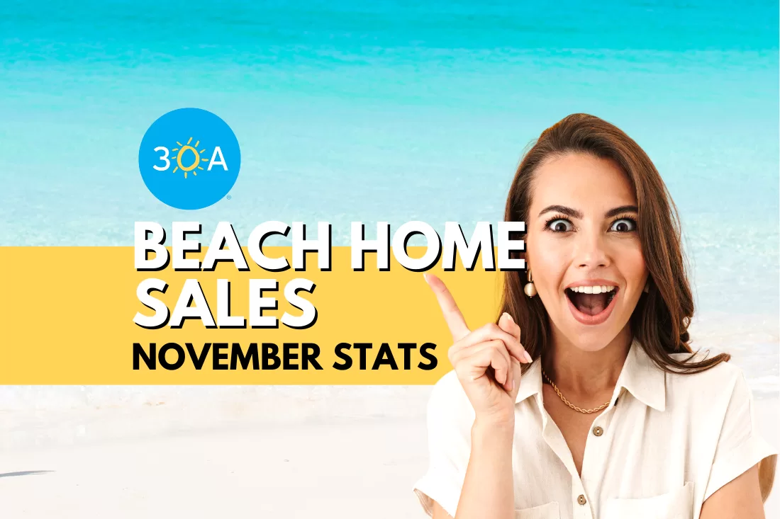 November Sales in Review: 30A Beaches