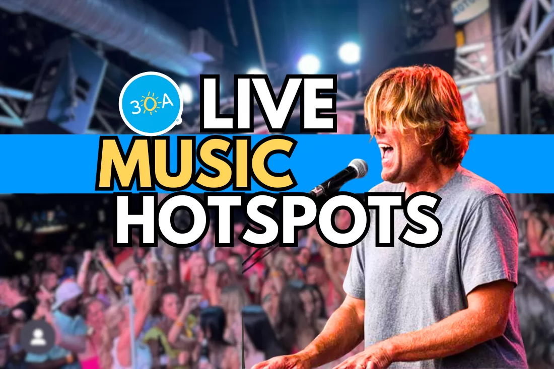 2024’s Hottest Spots for Live Music Along Florida’s Scenic Highway 30A