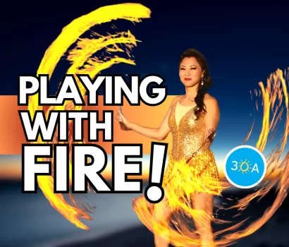 From Tragedy to Triumph: The Story of Danielle Torley, 30A’s Fire Dancer