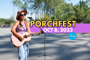 Front Porches Become Stages at Annual Watersound Origins Event - Oct 8