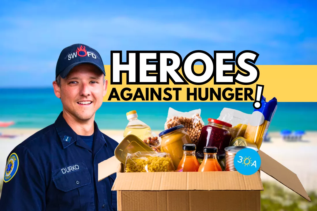 Join the Second Annual ‘Heroes Against Hunger’ Food Drive with South Walton Fire District