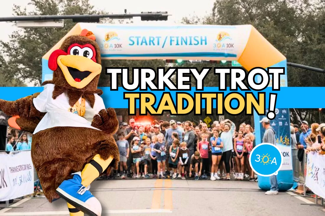 Registration Now Open for 2024 30A 10K Thanksgiving Day Races at Rosemary Beach – Nov 28