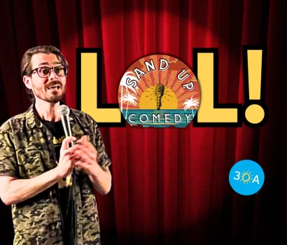 Emerald Coast Welcomes Inaugural Sand Up Comedy Festival Benefiting SOWAL Foundation – Feb 14-17, 2024