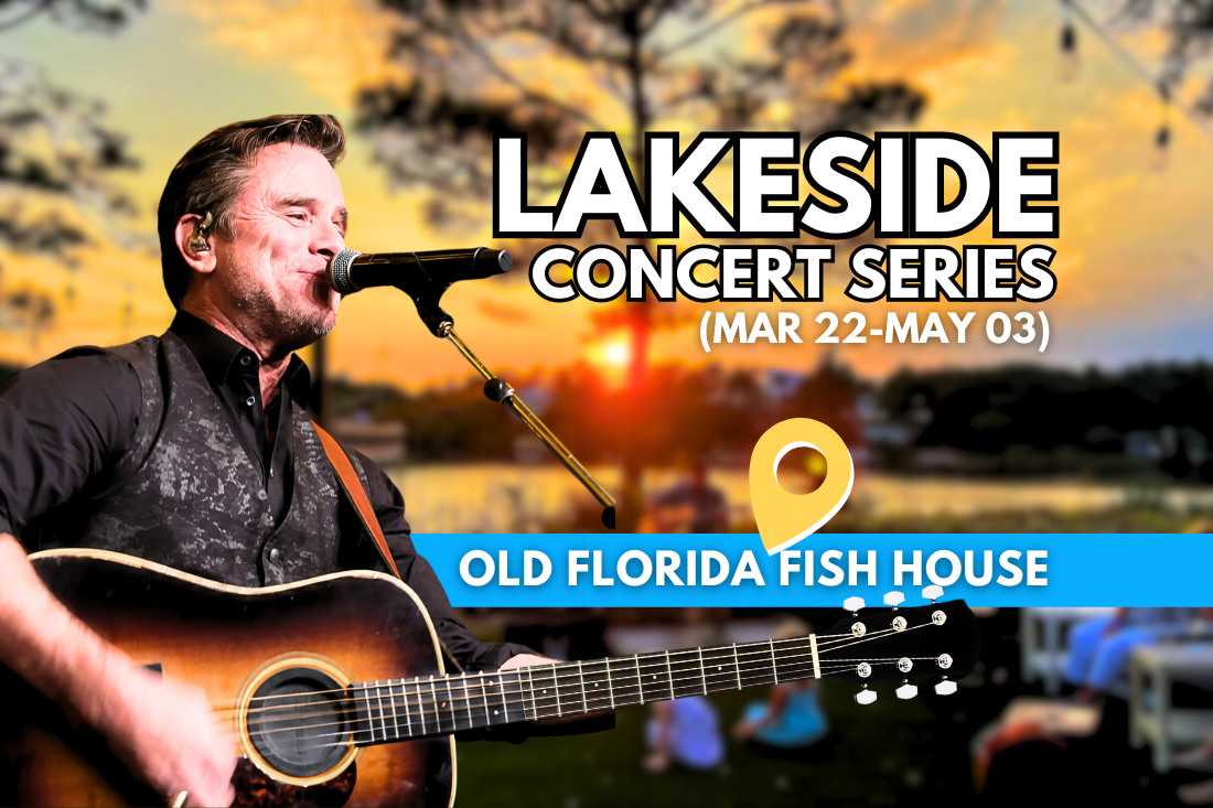 Catch Charles Esten in an intimate live performance on April 12 at Old Florida Fish House.
