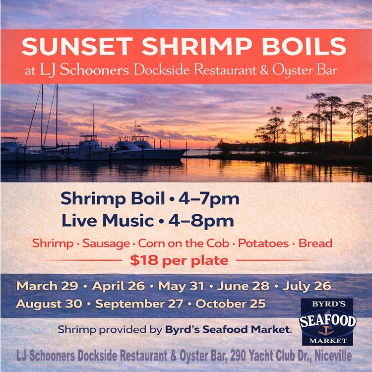 Summer Sunset Shrimp Boils
