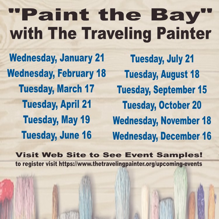 “Paint the Bay” with The Traveling Painter