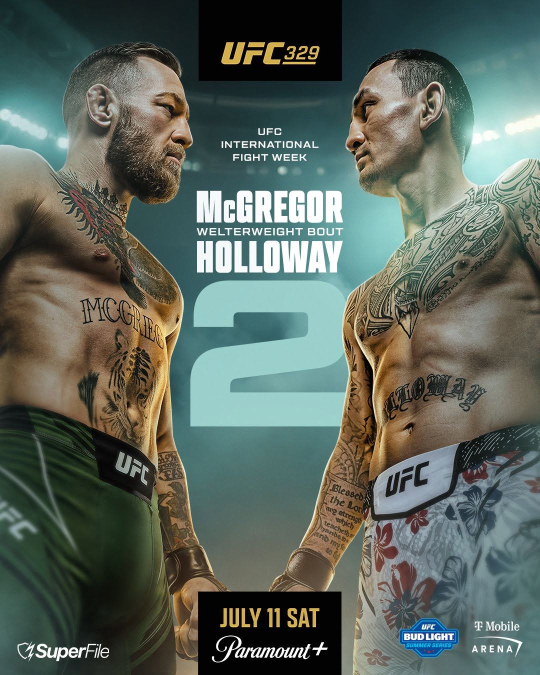 Conor McGregor vs. Max Holloway