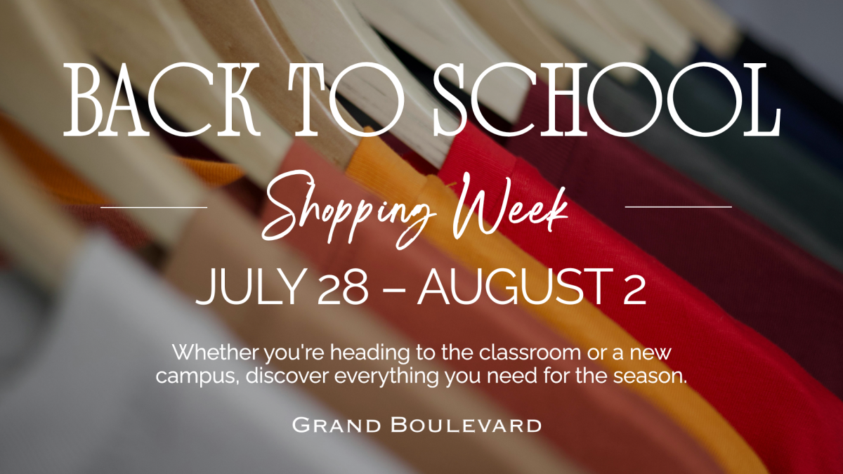 Back to School Shopping Week