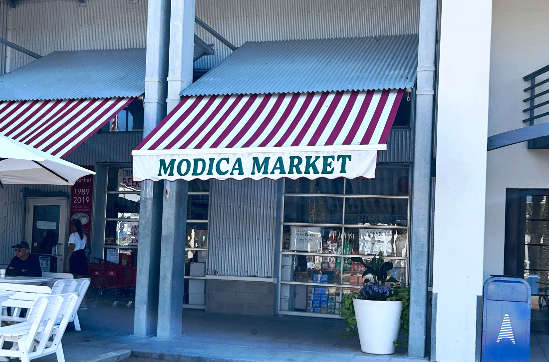 Exterior of Modica Market in Seaside