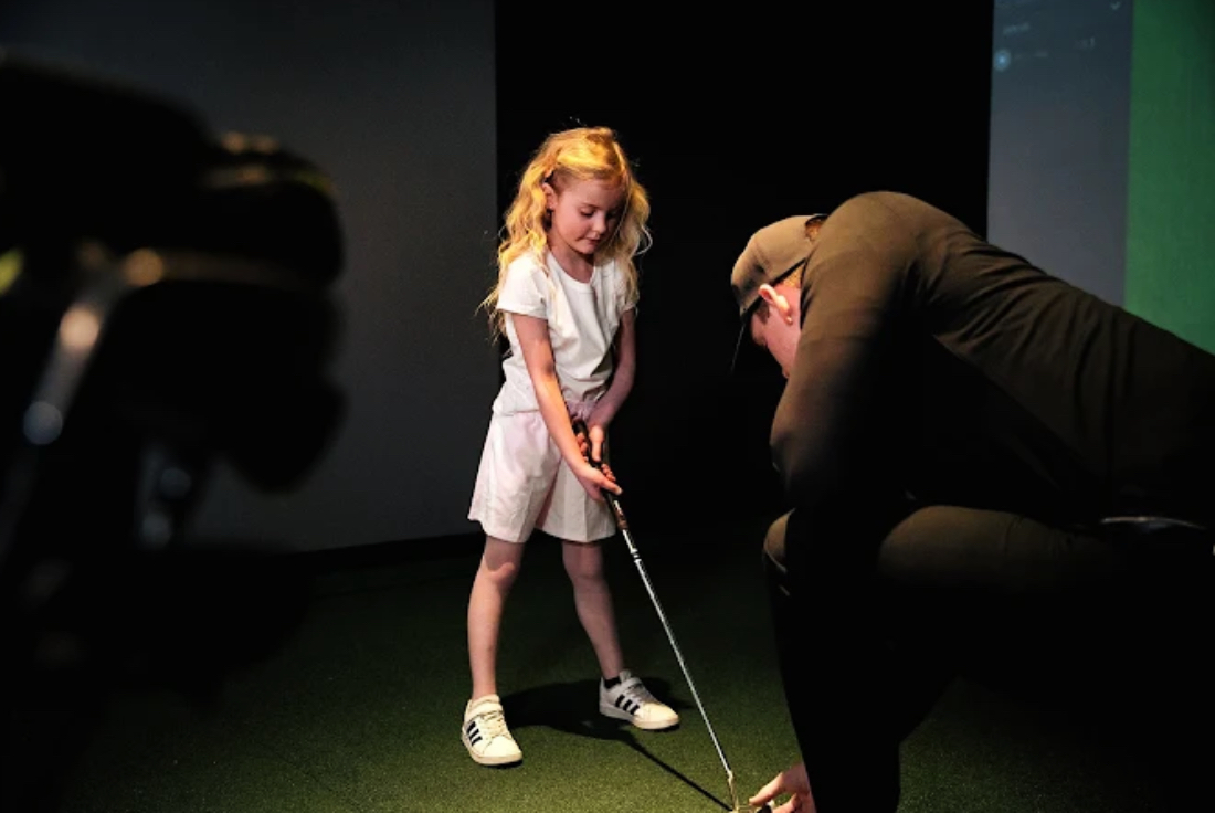 Summer junior golf camp for kids on 30A