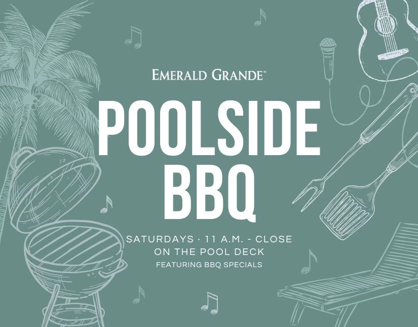 Poolside BBQ On The Pool Deck