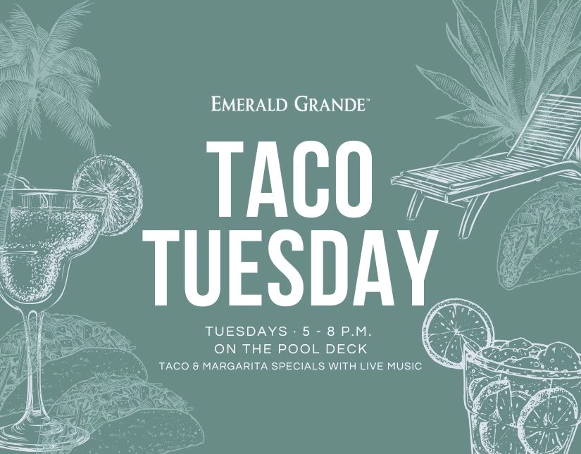 Taco Tuesday On The Pool Deck