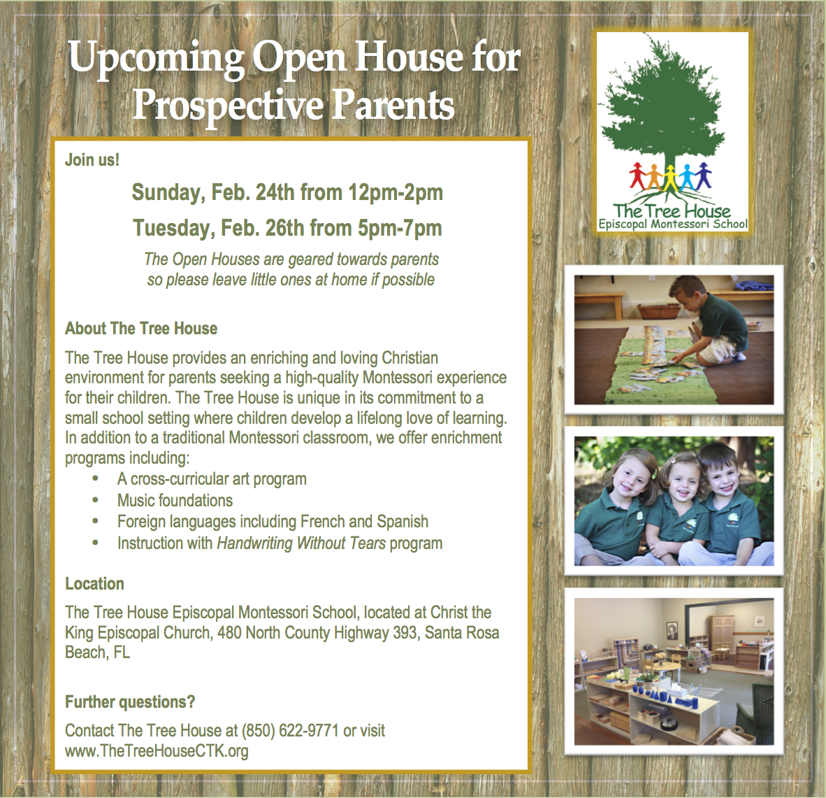 Open House at The Tree House